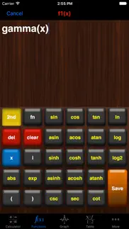 my graphing calculator iPhone Captures Décran 4