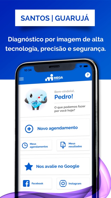 Mega Imagem - Agendamento