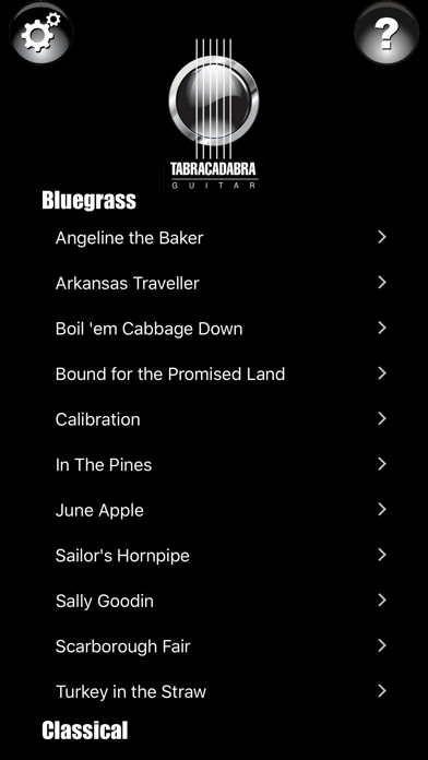 Screenshot #1 pour Guitare tabracadabra