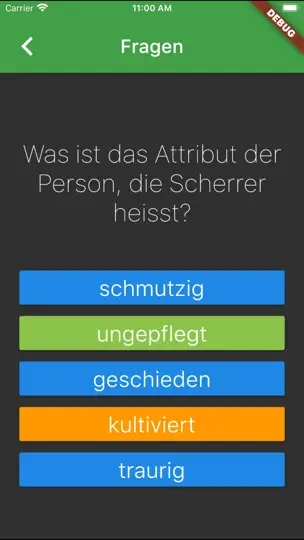 Screenshot von Numerus Clausus auf dem iPhone 6