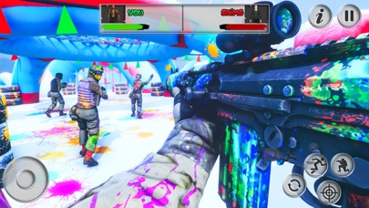 Paintball Shooting Battle Game Screenshot