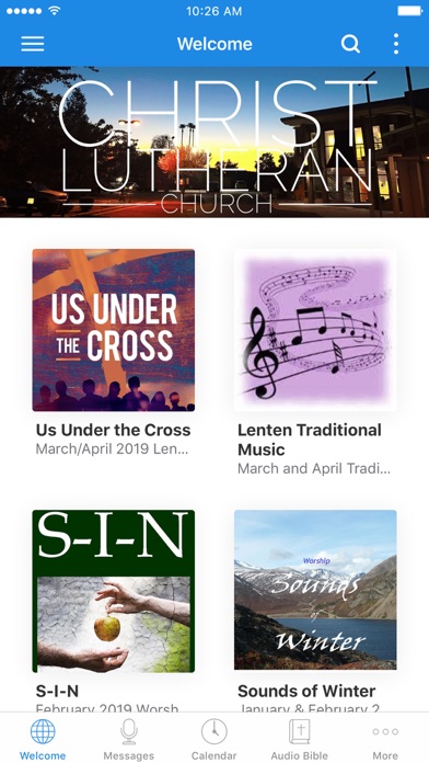 Christ Lutheran Visalia Screenshot