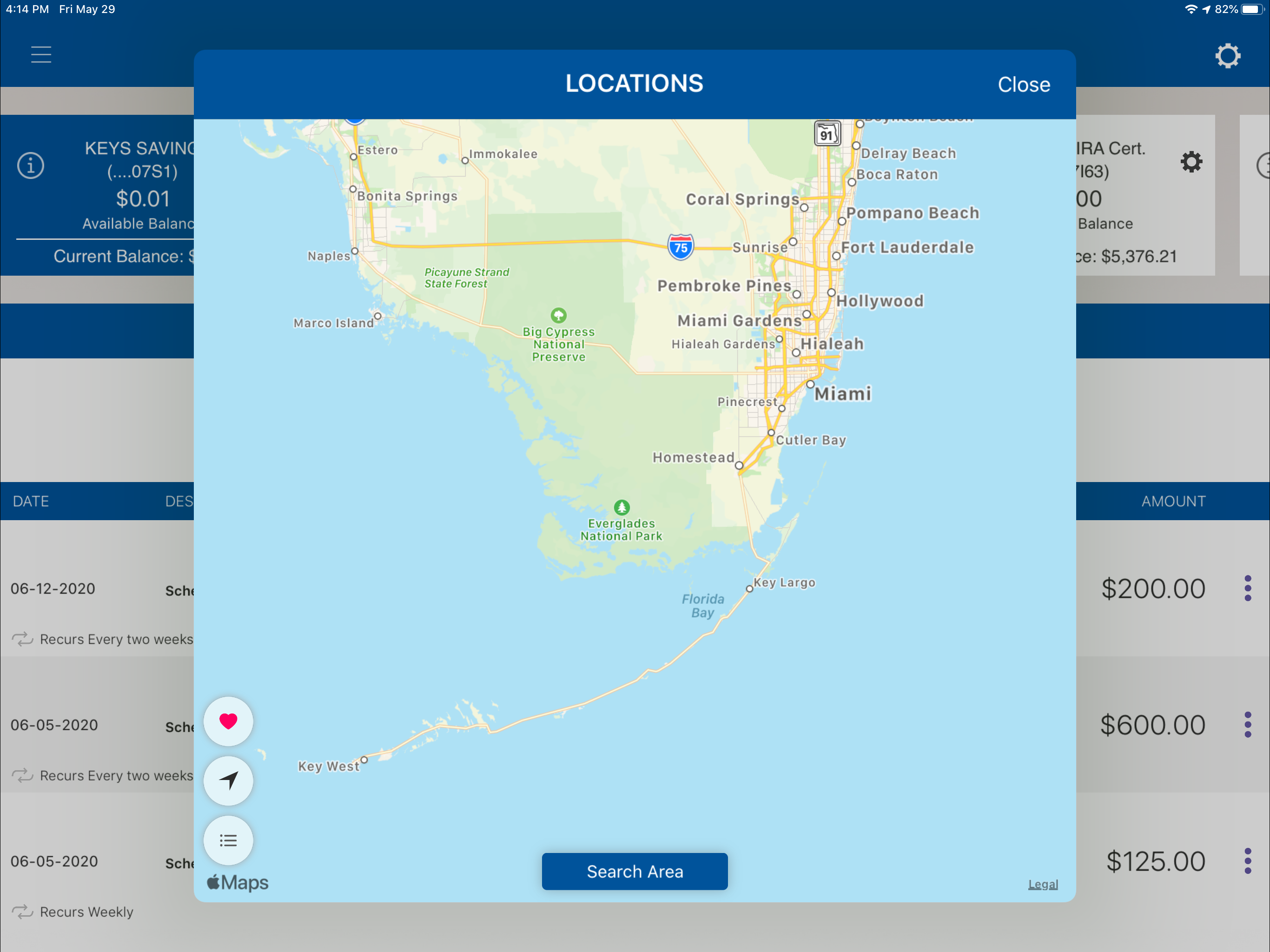 Keys FCU for iPad screenshot 7