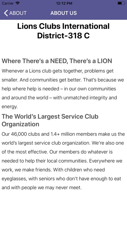 Lions club 318c