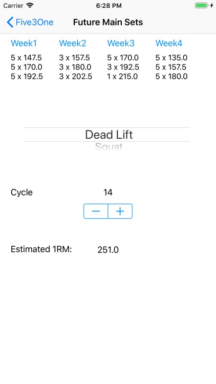 5/3/1 Workout logger - 531 screenshot-7