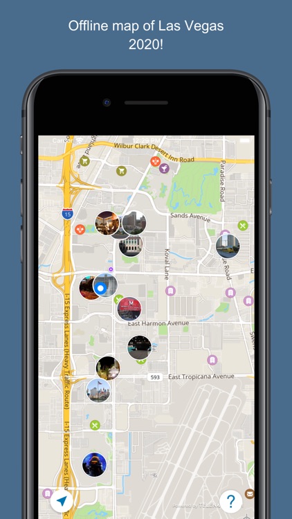Las Vegas 2020 — offline map