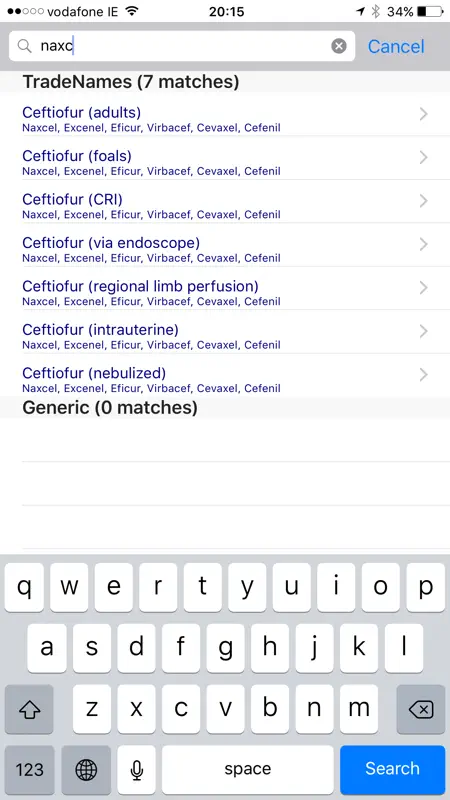 Equine Drugs screenshot 5 of 5