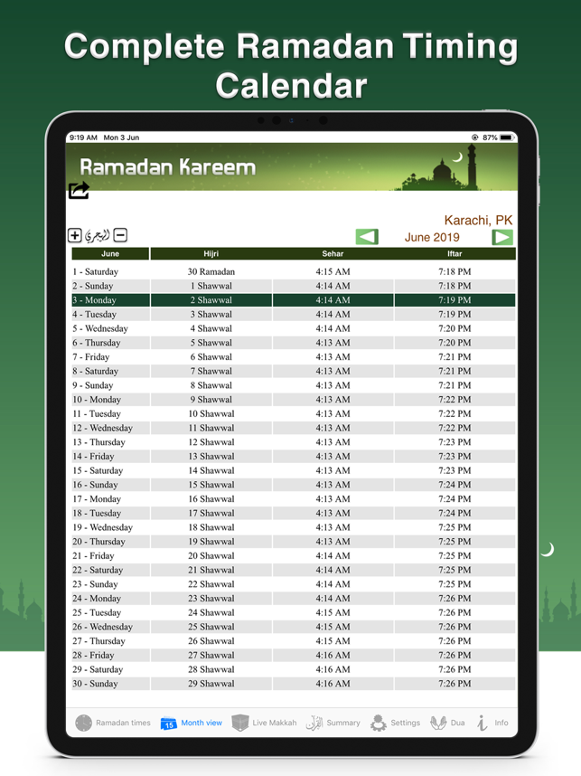 ‎Ramadan Times Screenshot