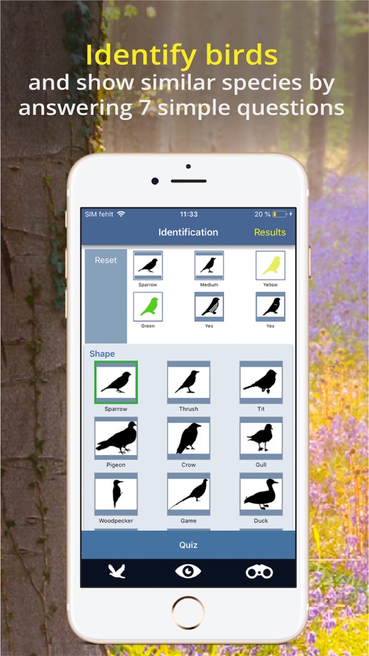 #4. Bird Id - British Isles birds (iOS) 由: Sunbird Images OHG