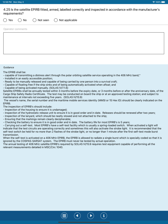 Screenshot #6 pour OCIMF Operator Data Capture