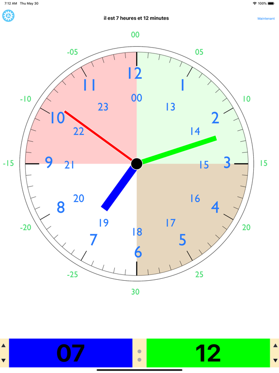 Screenshot #4 pour ABC-horloge