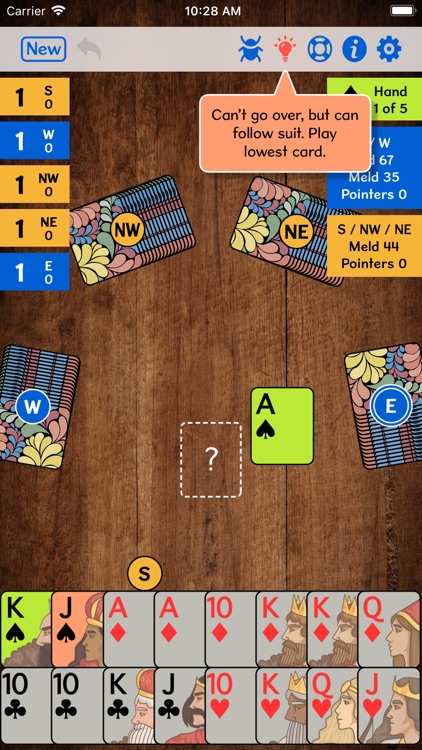 5-Handed Pinochle+ screenshot-7