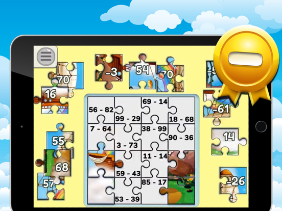 Reken puzzels: Tafels oefenen iPad app afbeelding 5