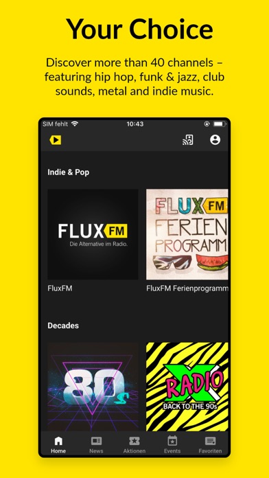 How to cancel & delete FluxMusic | Next Level Radio from iphone & ipad 1