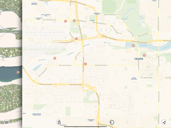 A Deeper Map iPad screenshot 1 - Education app