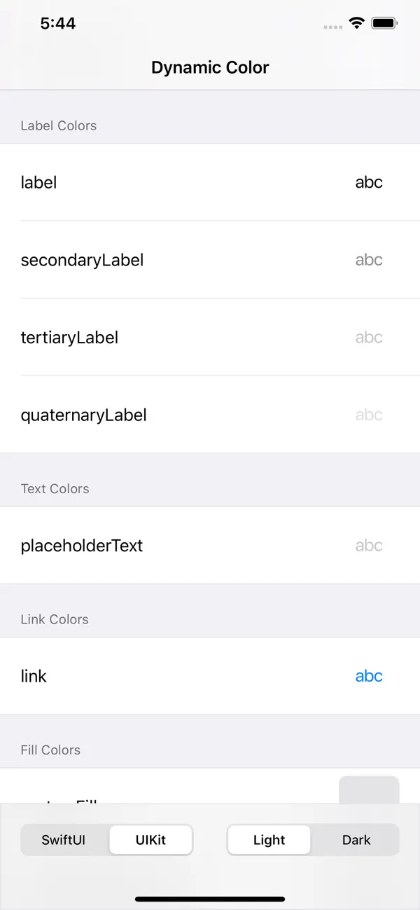 #3. Dynamic Color (iOS) Ved: Sean Ho