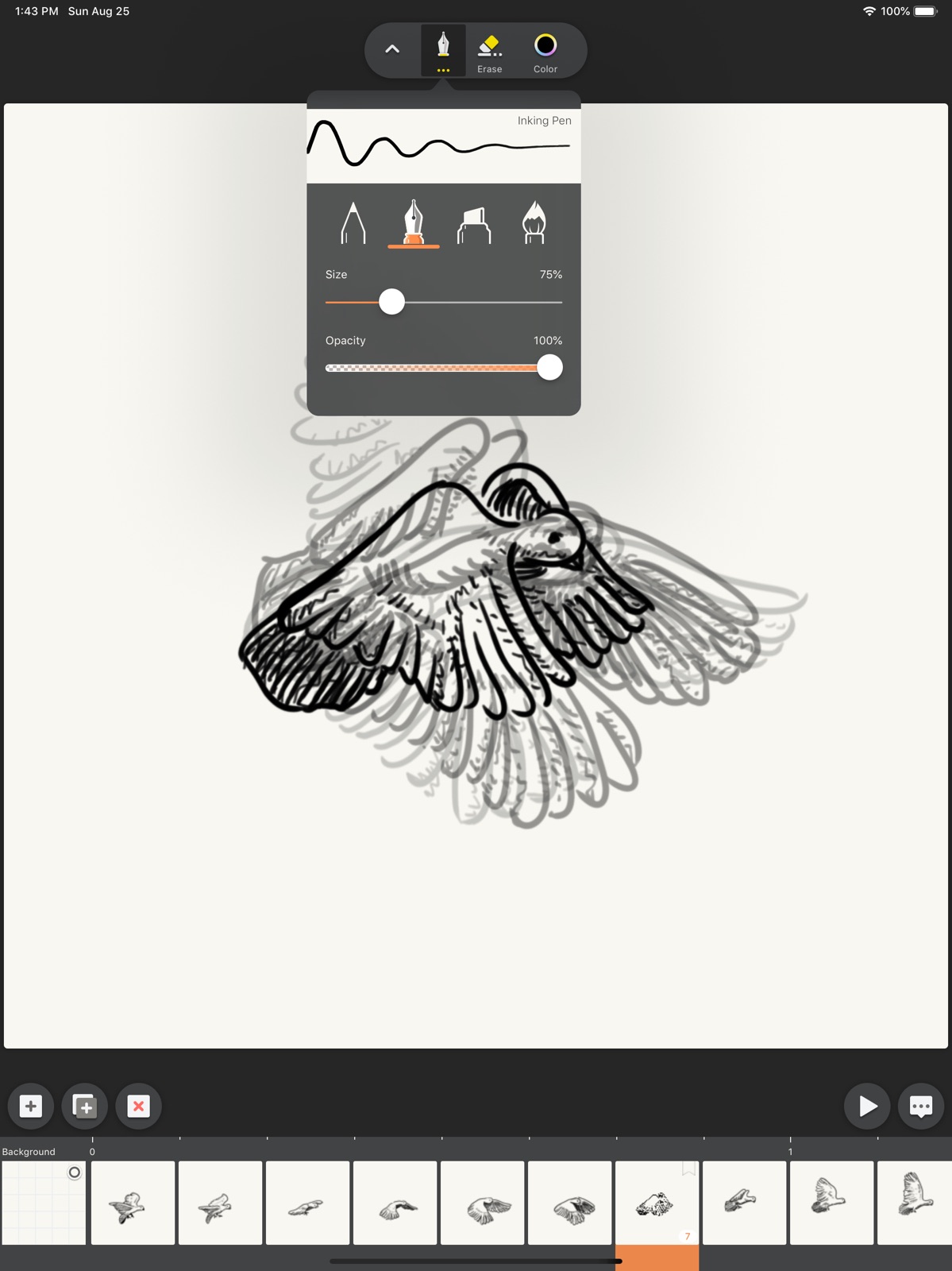 MotionBook - Draw & Animate ipad screenshot 2