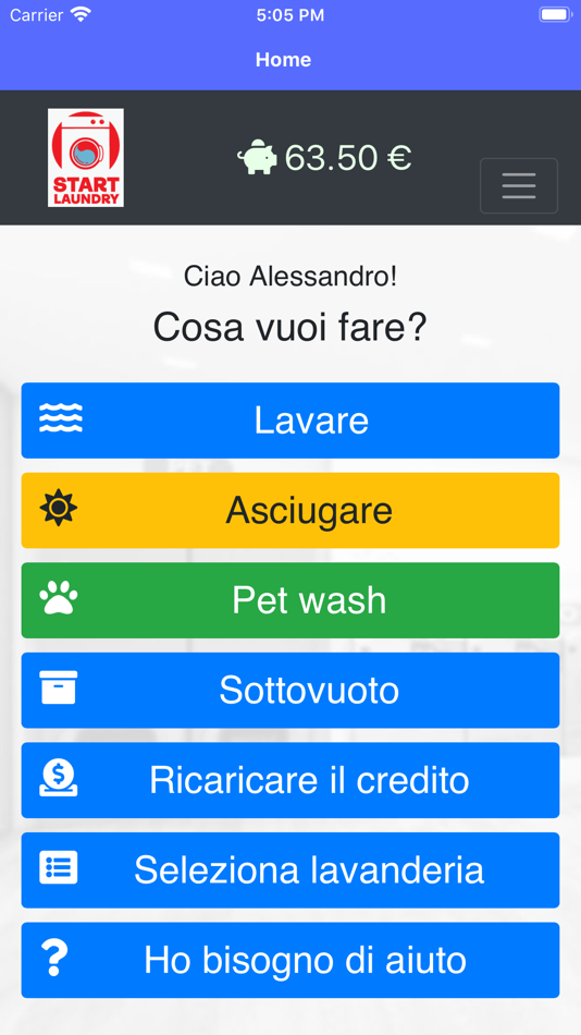 Start-Laundry (iOS) 由: Marsi srl Start-Laundry (iOS) 由: Marsi srl