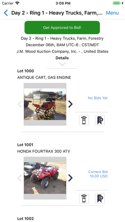 JM Wood Live Auction by Live Auction Group