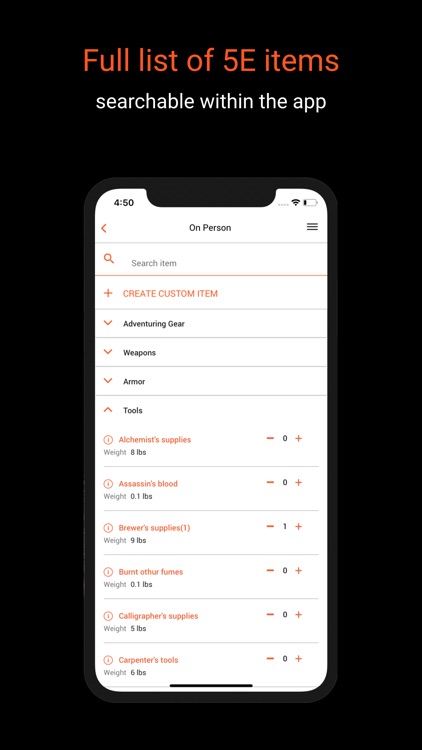 DLG's D&D Inventory and Spells screenshot-5