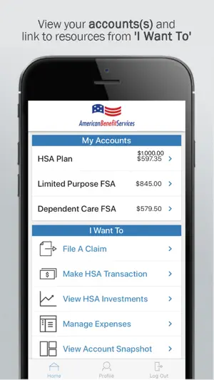 ABS Mobile Accounts screenshot 1