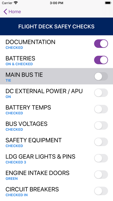 Q400 Checklist screenshot 3