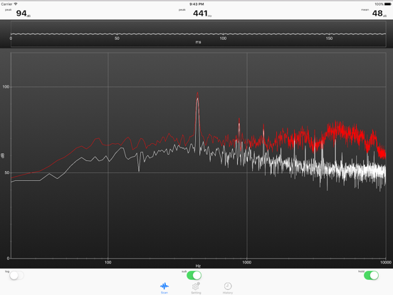 Screenshot #5 pour Noise Spectrum Logger