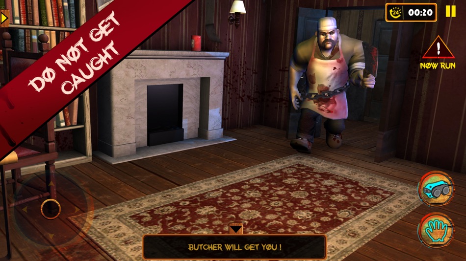 #3. Scary Butcher 3D (iOS) Podle: GenITeam LLC