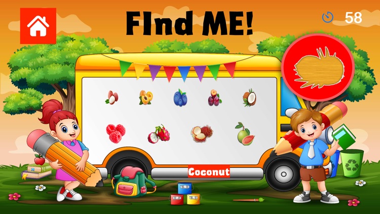 FVQuiz-FruitAndVegetables screenshot-4