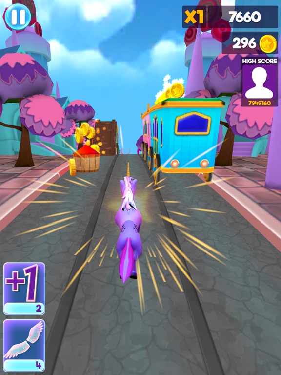 Unicorn Runner 2020- Pony Run iPad screenshot 5 - Games app