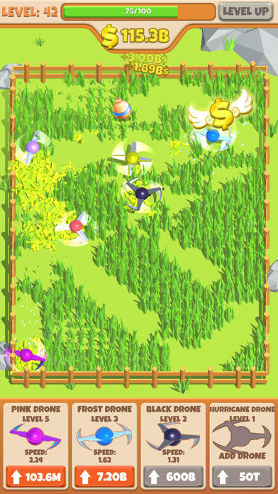 Idle Grass Cutter screenshot 1