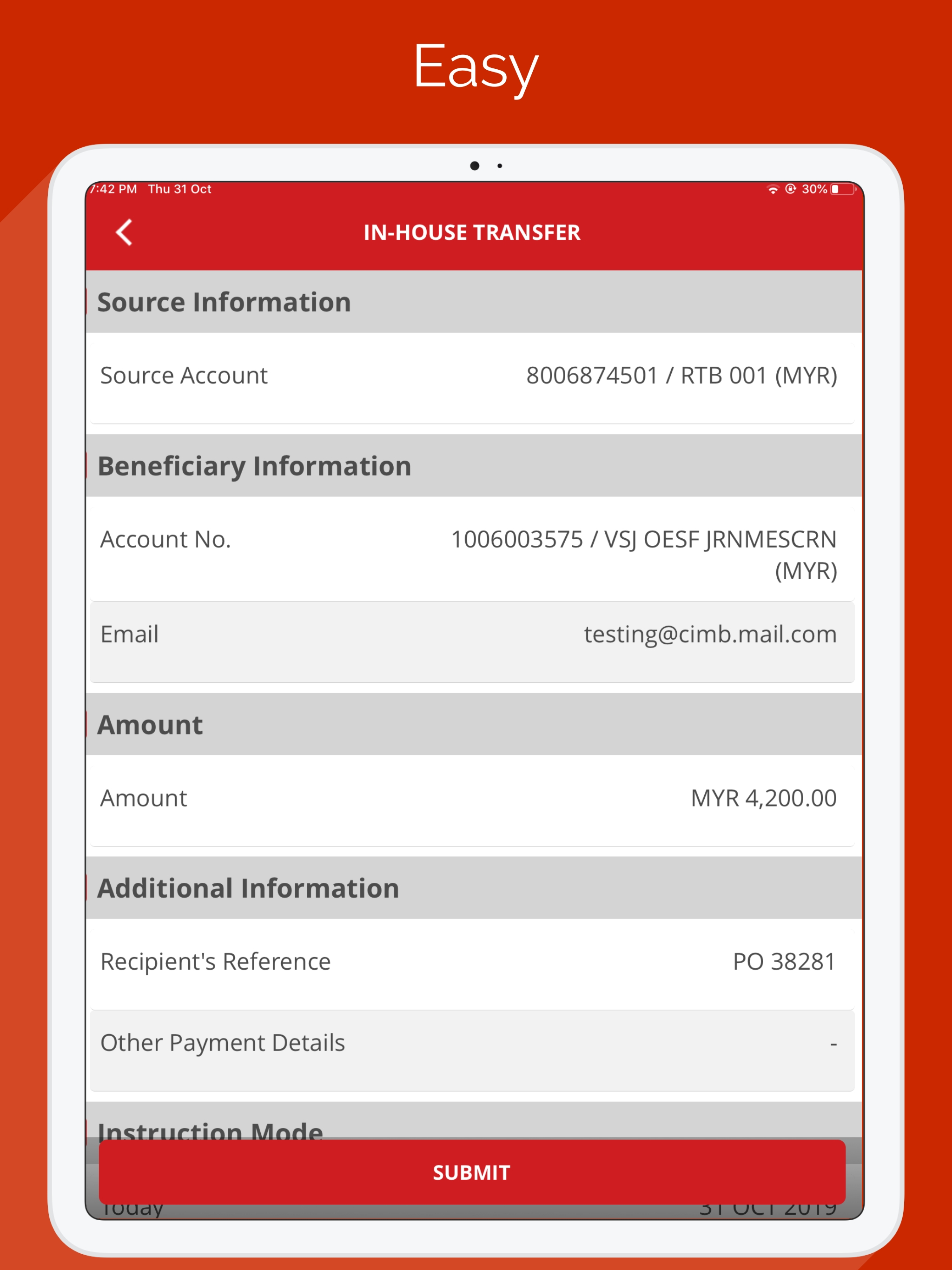 BizChannel@CIMB screenshot 7