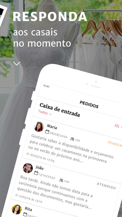 Casamentos.pt empresas Screenshot