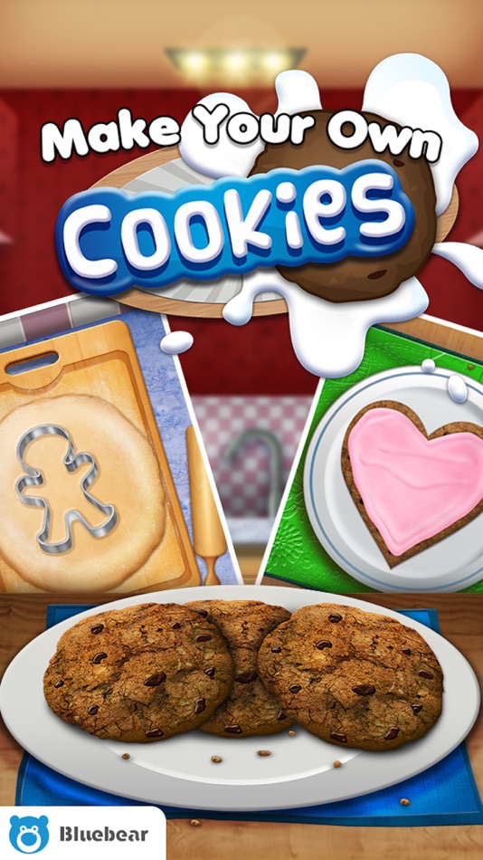#1. Cookie Maker! by Bluebear (iOS) 由: Bluebear Technologies Ltd.