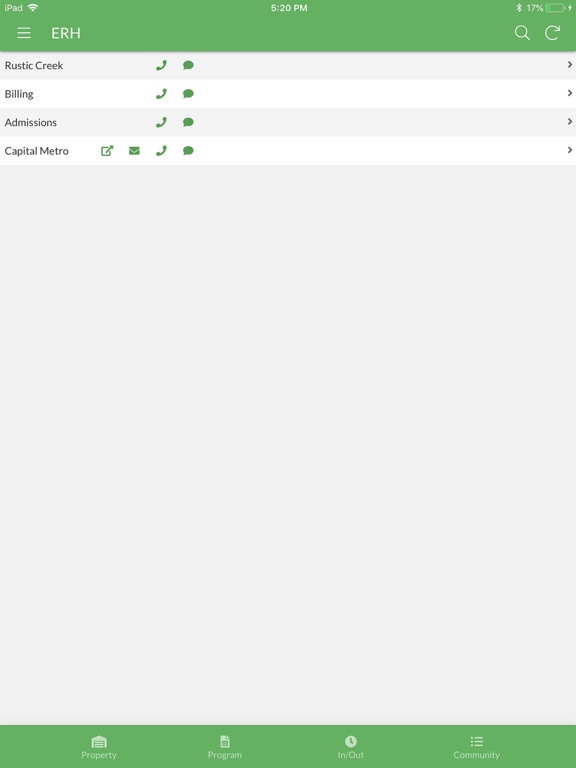 Screenshot #4 pour ERH Residents