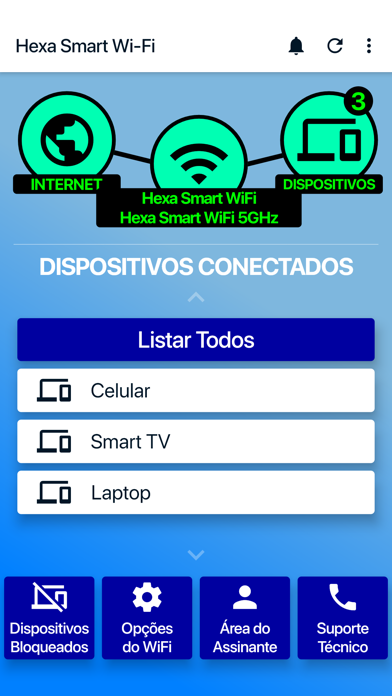 Hexa Smart Wi-Fi Screenshot