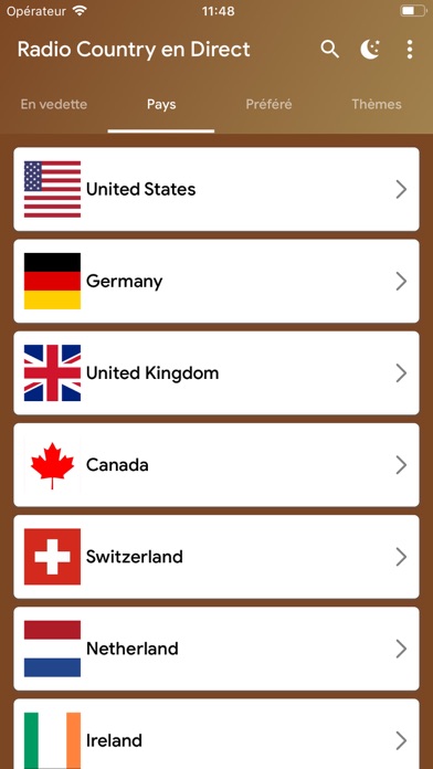 Screenshot #2 pour Radio Country en Direct