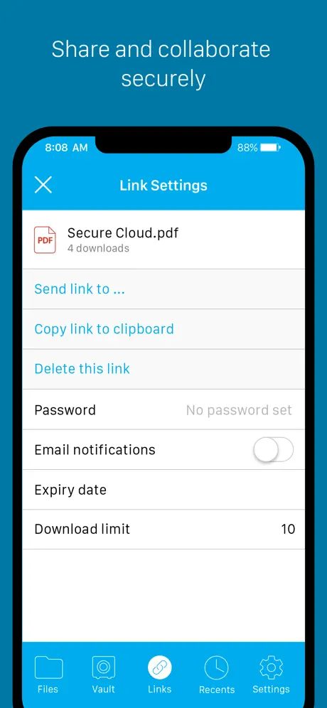Sync - Secure cloud storage