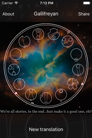 Gallifreyan Translatorのおすすめ画像2