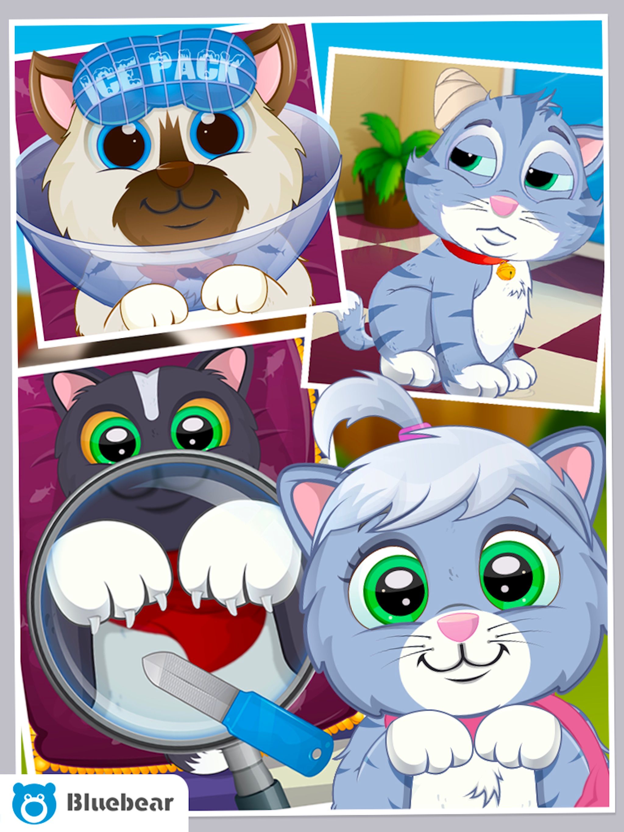 Kitty Cat Doctor  - kids game screenshot 8