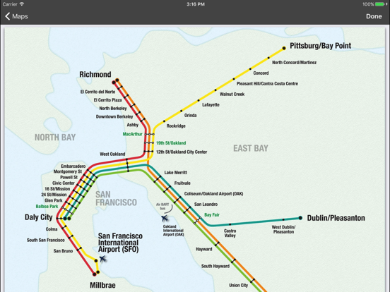 Screenshot #5 pour onTime : BART, Muni, Caltrain.