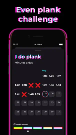 Скриншот Challenge Tracker на iPhone 5