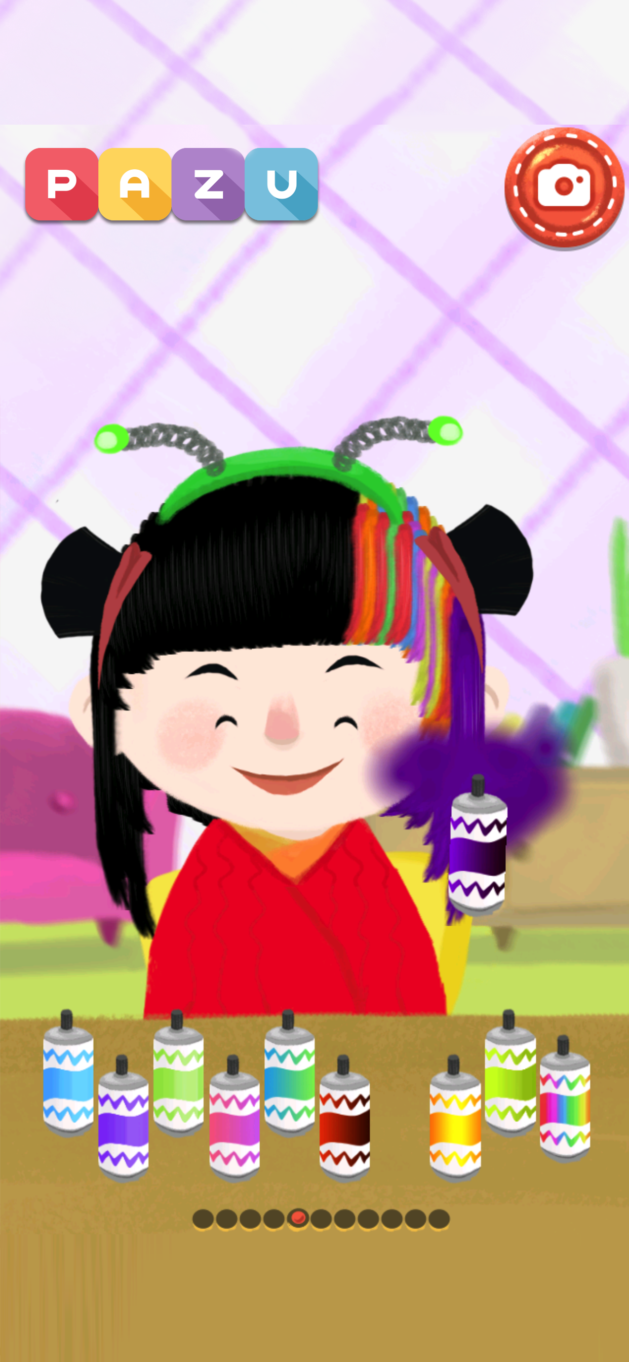 Hair salon games for toddlers