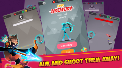 Screenshot #1 pour Stickman Epic Archer