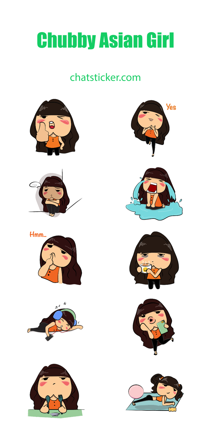 Chubby Asian Girl