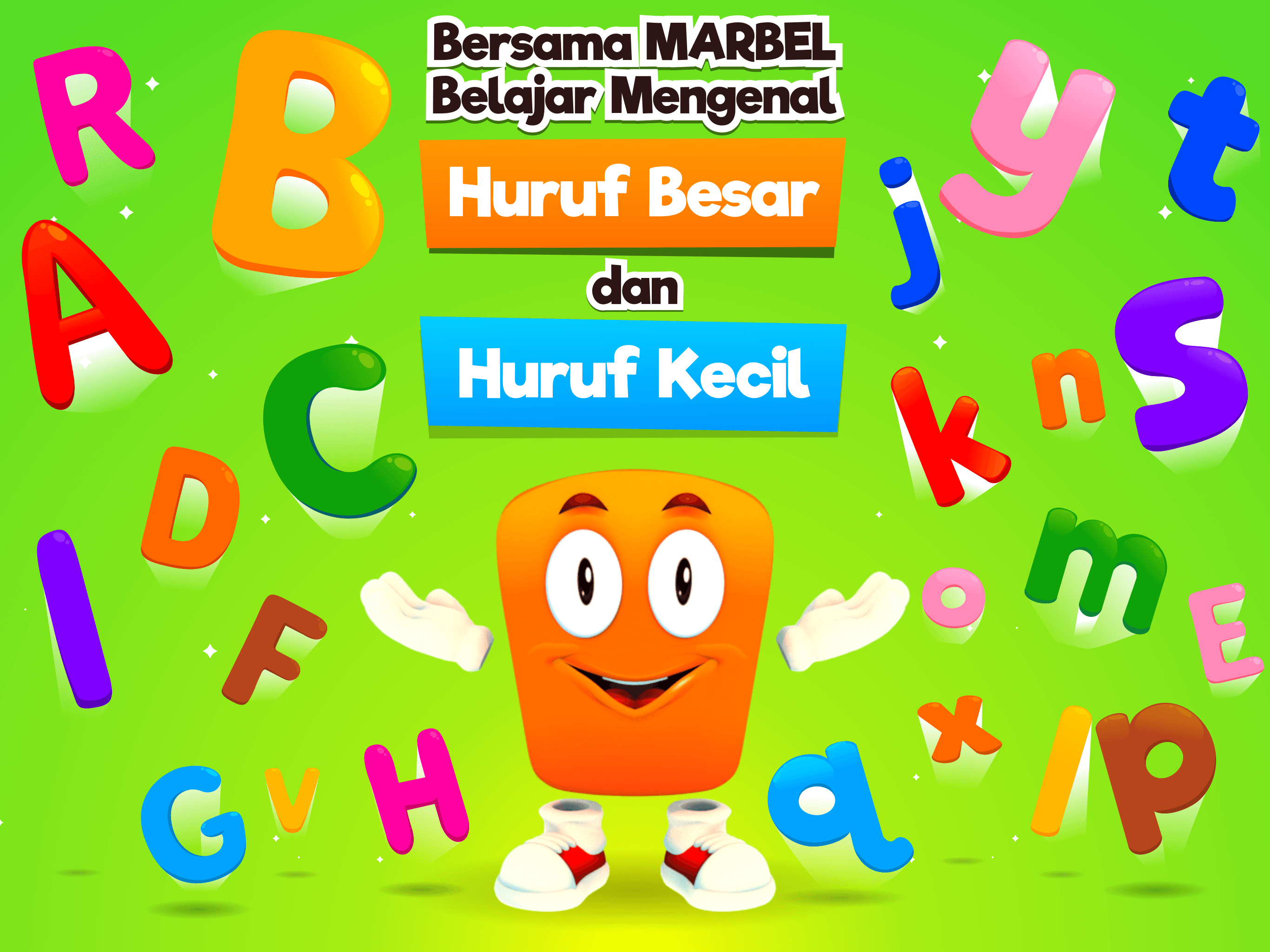 Marbel Huruf 4D