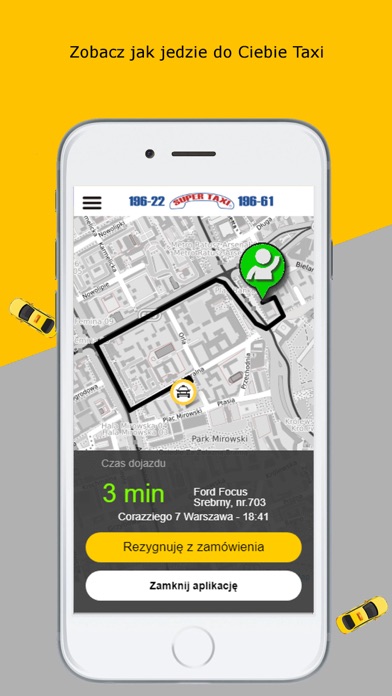 How to cancel & delete SUPER TAXI Warszawa 196 22 from iphone & ipad 4