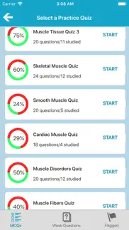 muscular system quizzes iphone screenshot 2
