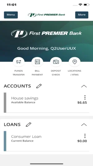 First PREMIER Mobile Banking screenshot 3