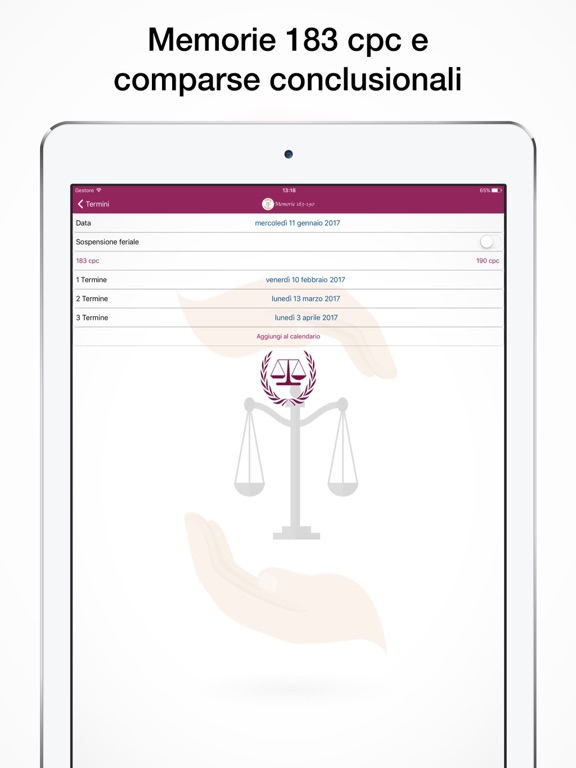 Screenshot #5 pour Suite Avvocato